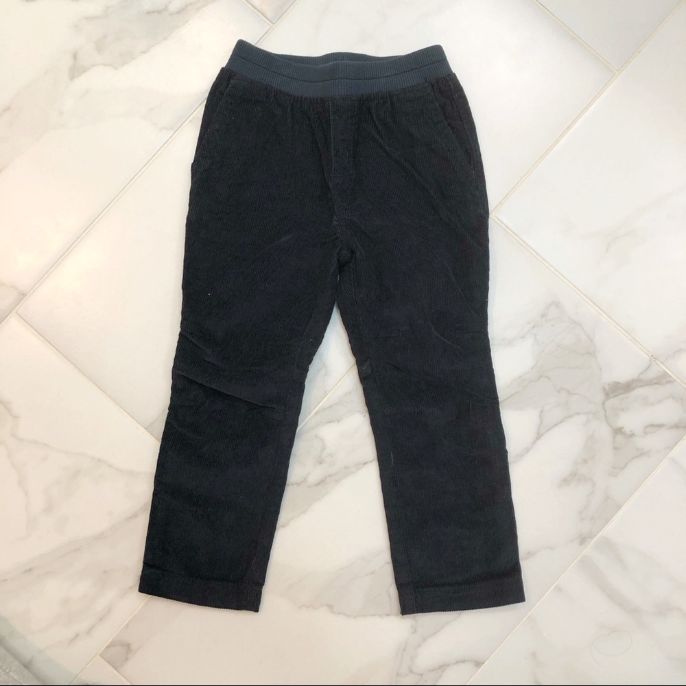 Tea Collection Navy Corduroy Pull On Pants